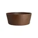 Steelite 7180TM519 - 3.5 Qt Round Melamine Bowl, Brown, 9.5" Diameter, Casual Design - 6/Case 1 image
