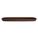 Steelite 7180TM521 Serving & Display Tray, 14.5" x 7" x 1" Melamine, Brown Oblong Shape - 6/Case 2 image