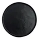 Steelite 7181TM502 - 8.25" Round Melamine Plate, Black, Contemporary Casual Design - 1 Dozen 1 image