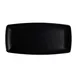 Steelite 7181TM508 - Melamine Rectangle Plate, 11.5" x 5.5" x 1.0", Black Finish, Casual - 1 Dozen 1 image