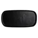Steelite 7181TM521 Serving and Display Tray, 14.5" x 7" x 1" Melamine Oblong Black Tray - 6/Case 1 image