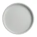 Steelite 7182TM501 Melamine Stack Plate, 6.25" Round White, Contemporary Design - 6/Case 1 image