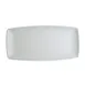 Steelite 7182TM508 - 11.5" x 5.5" x 1.0" White Rectangular Melamine Plate, Cali Contemporary Design - 1 Dozen 1 image