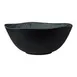 Steelite 7184TM044 - 14" Round Melamine Bowl, 8 Qt (2 Gal), Black Slate, 13"-15" Dia - 4/Case 1 image