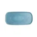 Steelite 7186TM521 Rectangular Serving Tray, 14.5" x 7.0" x 1.0" Melamine, Blue Lagoon - 6/Case 1 image