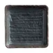 Steelite 7199TM017 Melamine Square Plate, Greystone Gray, 7.0" x 7.0" x 1.25", Coupe - 1 Dozen 1 image