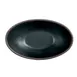 Steelite 7199TM019 - Oval Melamine Bowl, 10 oz 0.31 qt, 6.5" x 4.0" x 2.25", Greystone Gray - 1 Dozen 1 image