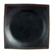 Steelite 7199TM023 Square Melamine Plate 9.25" x 9.25" Greystone Gray Coupe - 1 Dozen 1 image