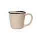Steelite 7202DD036 - 10 Oz Melamine Mug, 5.0" x 3.25" x 3.5", Beige/Tan Rustic Finish - 1 Dozen 1 image