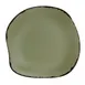 Steelite 7216DD028 - 11.5" Round Coupe Plate, 10-11" Green Melamine, Marisol Rustic Design - 1 Dozen 1 image