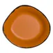 Steelite 7217DD023 - 10" Orange Melamine Pasta Bowl, 1.25 Qt (34 Oz) Rustic Finish - 1 Dozen 1 image