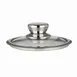 Steelite 7347MW119 - Stainless Steel Round Lid With Handle, 6.875" x 2.25" (5-7"), Metal - 1 Dozen 1 image