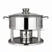 Steelite 7347MW123 - 11‑12 Inch Round Flat Stainless Steel Lid with Handle, 11.0" x 2.5" - 1 Dozen 2 image