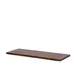 Steelite 7367MW503 Connector Tile, 24.0" x 8.125" x 0.625", Dark Brown Wood Spire Hand Wash - 1/Case 1 image