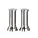 Steelite 7600CV001 - Salt & Pepper Set, Mirror, 25", 1"-3" Height, Stainless Steel Top/Jar - 1 Dozen 1 image
