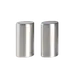 Steelite 7600CV002 Salt Pepper Shaker Set, 1.5" x 1.0" x 2.5" Stainless Steel Top & Jar, - 1 Dozen 1 image