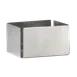 Steelite 7600CV013 Sugar Packet Holder, 3.125" x 2.5" x 1.75" Stainless Steel, 3" Size - 1 Dozen 1 image