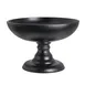 Steelite 7710ER001 Pedestal Stand, 16.0" x 10.75", 10"-14" H, 15"-19" Ø, Black Folio Resin - 1/Case 1 image
