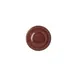 Steelite 7800ZM5007 - 3.5" x 0.75" Round Red Melamine Plate, Brooklyn, Sold per Case - 12/Case 1 image