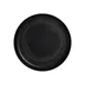 Steelite 7803ZM6005 - 8.875" x 0.875" Round Melamine Plate, Black Finish, Dishwasher Safe, 1 Dozen 1 image