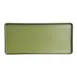 Steelite 7820JB024 Rectangle Plate 12.875" x 5.875" x 0.875" Greens Melamine Dishwasher - 24/Case 1 image