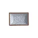 Steelite 7900BR709 Rectangle Soy Dish, 2 Oz, 3.875" x 2.5" x 1.0" Blue Melamine, Tribeca - 1 Dozen 1 image