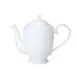 Steelite 82000AND0123 - 1.25 Qt Coffee Pot Lid, White Bone China, 6.75"x4.75"x8.5" 39-74 oz - 6/Case 1 image