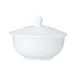 Steelite 82000AND0127 Bowl Lid, 4.625" x 1.75" White Coupe Bone China Cover - 1 Dozen 2 image