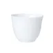 Steelite 82000AND0237 Arabic Cup, 3.25 oz (2.375" x 2.0") White Bone China, Non-Stackable - 1 Dozen 1 image