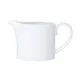 Steelite 82000AND0334 Creamer Pitcher 12.375 oz BoneChina White 5" x 2.6" x 4" Handle - 1 Dozen 1 image