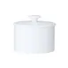 Steelite 82000AND0341 Sugar Lid, 4.125" x 2.875" x 1.0", White Bone China, William Edwards - 1 Dozen 2 image