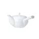 Steelite 82000AND0425 - Bone China Oriental Teapot, 14 oz (5.875" x 3.5"), Lid Included - 6/Case 1 image