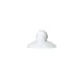 Steelite 82000AND0427L Sauce Bottle Lid, 3" White Plastic, 1.25" x 1.125" Bone China - 1 Dozen 1 image