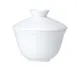 Steelite 82000AND0432 Oriental Teacup Lid, 3.875" x 1.5" Whiteware Bone China - 1 Dozen 1 image