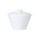 Steelite 82000AND0519 Sugar Bowl, 7 oz (3.5") White Bone China with Lid, Snipe Deco - 1 Dozen 2 image