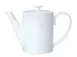 Steelite 82000AND0542L - White Bone China Beverage Pot Lid, 2.375" x 1.375", William Edwards Design 1 image