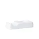 Steelite 82000AND0567 Chopstick and Spoon Rest, 2.875" x 1.25" x 0.75", White China, Design - 1 Dozen 1 image
