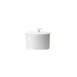 Steelite 82102AND0335 Oval Sugar Bowl, 8 Oz, 4.0" x 2.375" x 3.5", Bone China With Lid - 1 Dozen 1 image