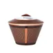 Steelite 82105AND0519 Sugar Bowl, 7 oz, 2.25" x 3.5" Bone China with Lid - 1 Dozen 1 image