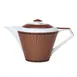 Steelite 82105AND0522 - Bone China Teapot, 23.25 Oz (5.375" Height) with Lid, 6/Case 1 image