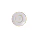 Steelite 82106AND0146 Espresso Saucer 4.75" x 0.75" Sig Trellis William Round Bone China - 1 Dozen 1 image