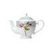 Steelite 82106AND0415 Signature Trellis Bone China Teapot, 28 oz (5.0" x 6.5"),Lid Included – 6/Case 1 image