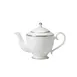 Steelite 82107AND0213 - Signature Teapot Lid, 3.375" x 2.25", Burnished Gold Bone China - 6/Case 1 image