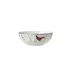 Steelite 82108AND0332 - 12.375 oz Round Bone China Bowl, 5.75" Dia x 2.125" H, Reed Design - 1 Dozen 1 image