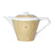 Steelite 82110AND0522 - Moresque Bone China Teapot, 23.25 Oz (5.375 In) With Lid - 6/Case 1 image