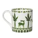 Steelite 82112AND0281V2 - 12.25 Oz Bone China Mug, 5.0" x 3.25" x 3.5", Sultans Garden - 1 Dozen 1 image