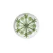 Steelite 82112AND0295 Butter Dish, 4.75" x 0.625", Round Bone China, Sultans Garden Pattern - 1 Dozen 1 image