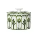 Steelite 82112AND0335 - Oval Sugar Bowl, 8 oz, 4.0" x 2.375" x 3.5", Bone China with Lid - 1 Dozen 1 image