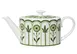 Steelite 82112AND0337L Teapot Lid Bone China Sultans Garden 3.875"x2.375"x1.375" - 6/Case 1 image