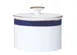 Steelite 82114AND0341 Oval Covered Sugar Lid, 4.125" x 2.875" x 1.0", Bone China - 1 Dozen 1 image